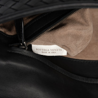 Bottega Veneta Nappa Intrecciato Dahlia Clutch Crossbody Black 8 of 9