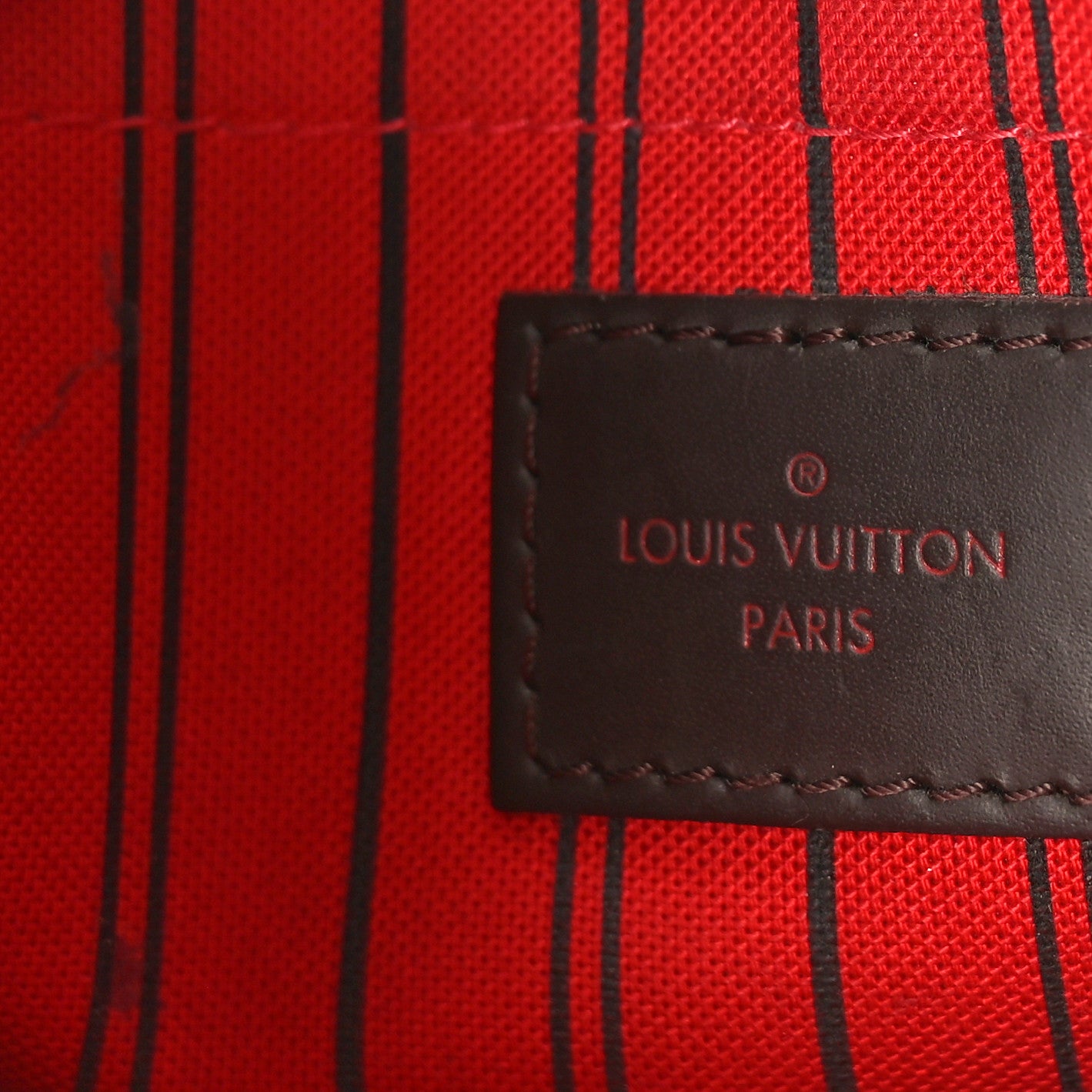 Damier Ebene Neverfull MM GM Pochette