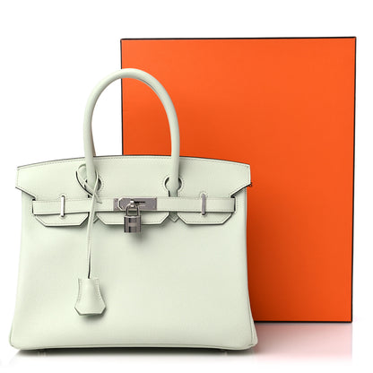 Hermes Epsom Birkin 30 Gris Neve 10 of 10