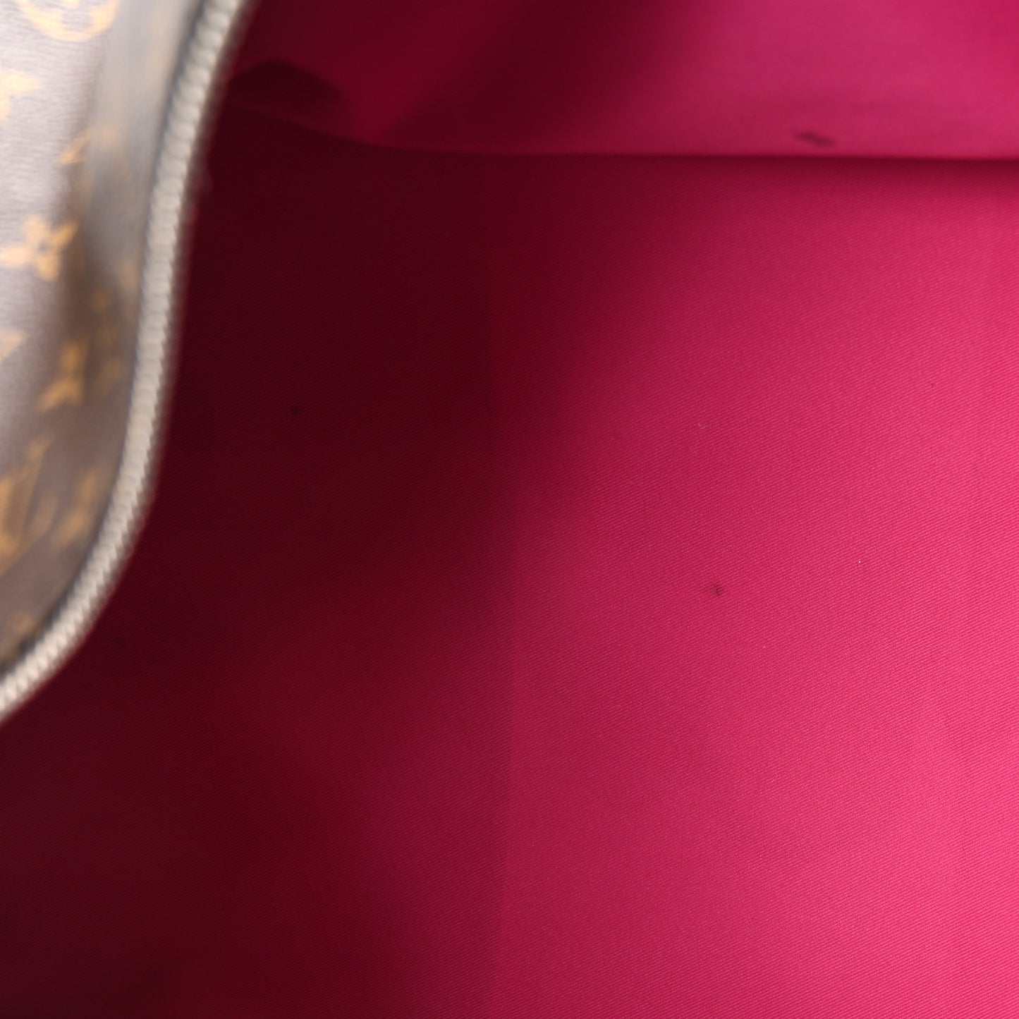 Monogram Macassar Keepall Bandouliere 50 Fuchsia