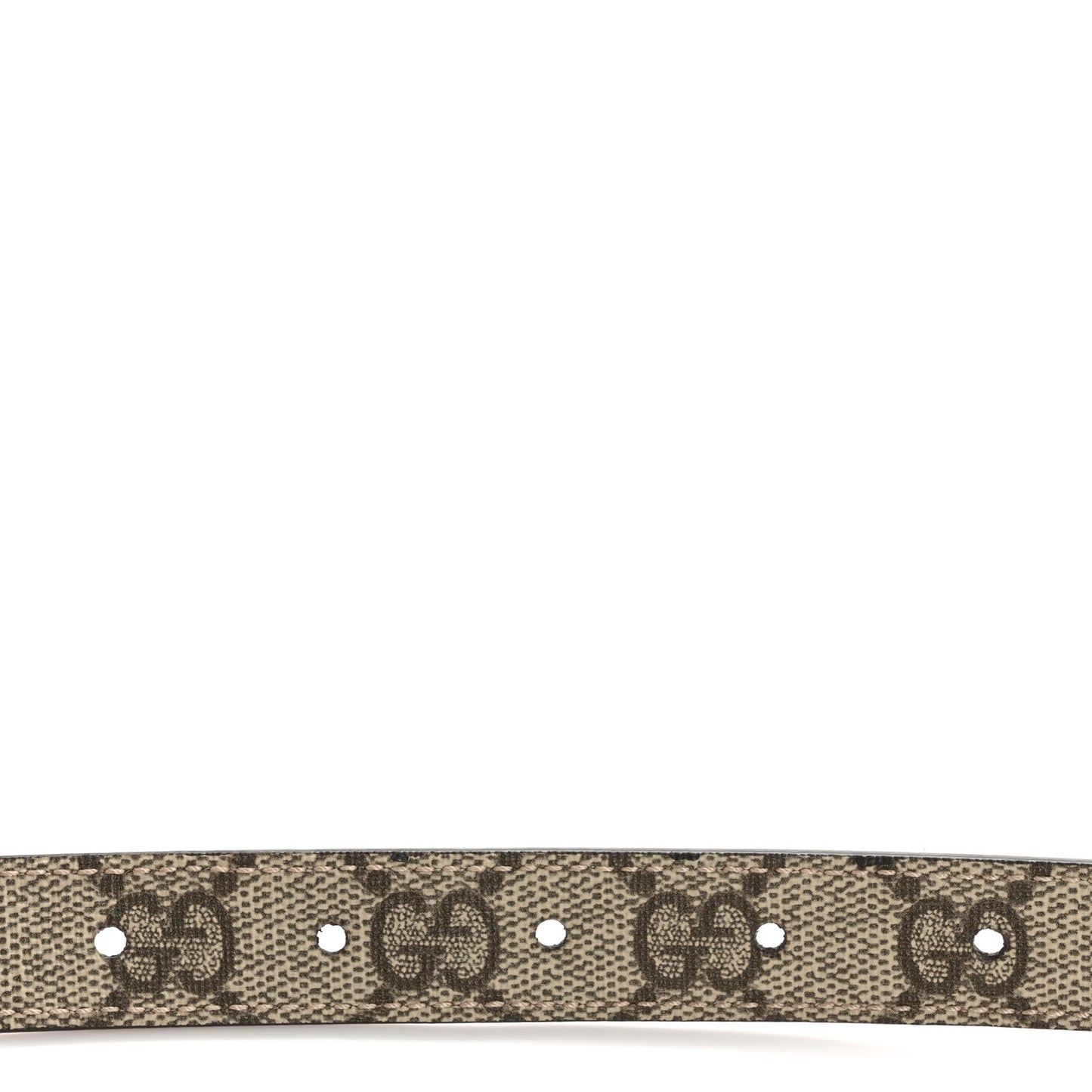 GG Supreme Monogram Plutone Calfskin Double G Reversible 20mm 110 44 Belt