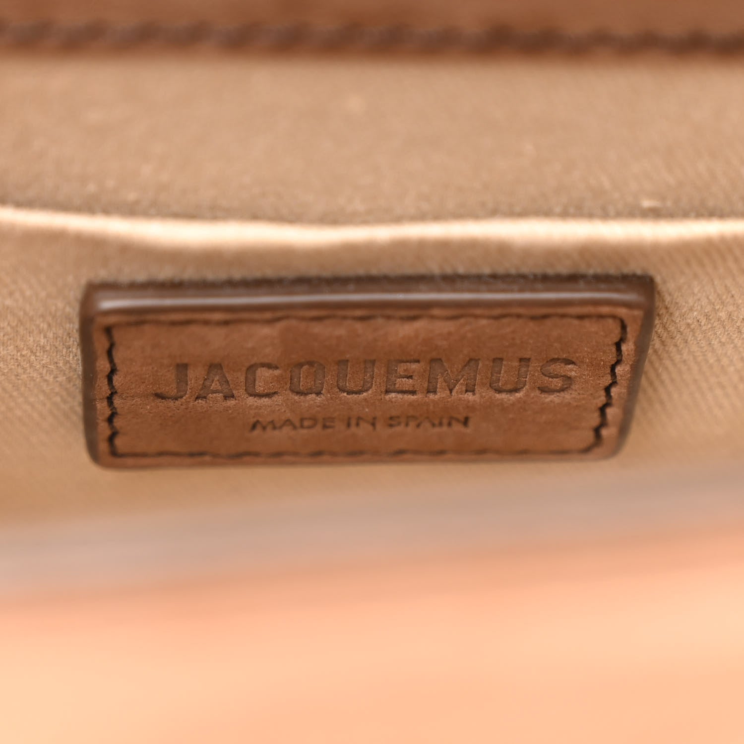 Jacquemus Suede Le Chiquito Noeud Brown 6 of 9