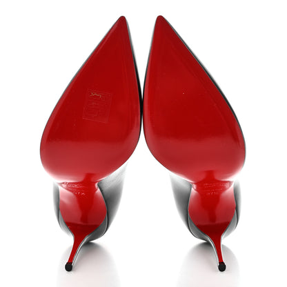 Christian Louboutin Shiny Nappa Kate 100 Pumps 37.5 Black 5 of 8