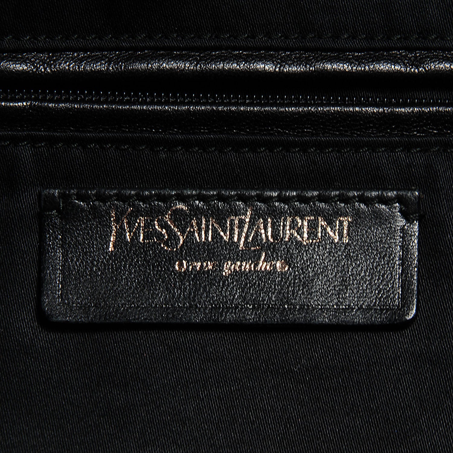 Saint Laurent Patent Large Roady Hobo Black 6 of 7