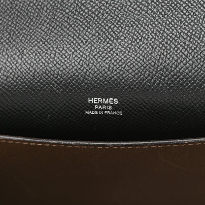 Hermes Epsom Octogone 23 Craie Etoupe Black 6 of 23