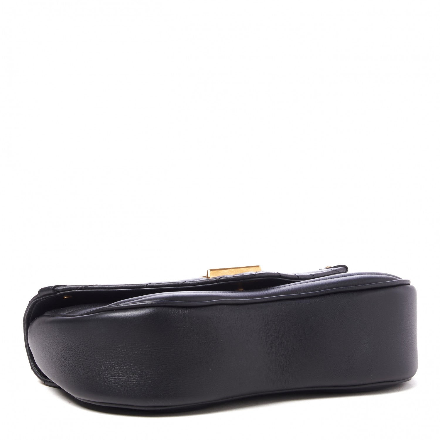 Louis Vuitton Calfskin New Wave Chain MM Black 3 of 8