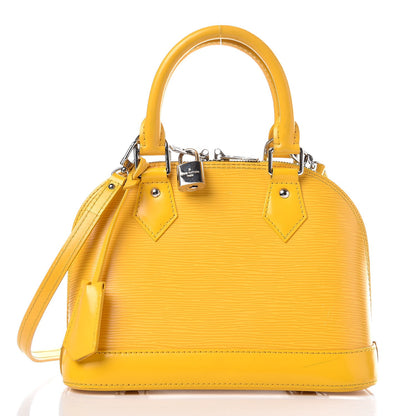 Louis Vuitton Epi Alma BB Citron 1 of 18
