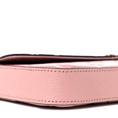 Louis Vuitton Empreinte Pochette Felicie Chain Wallet Rose Poudre 8 of 9