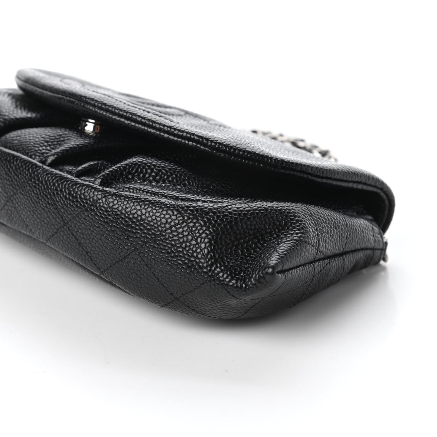 Caviar Half Moon Wallet On Chain WOC Black