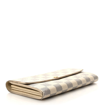 Louis Vuitton Damier Azur Sarah Wallet 4 of 8