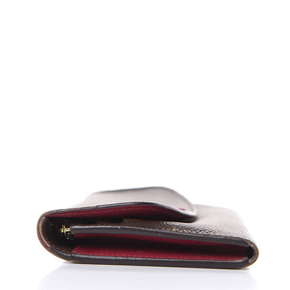 Louis Vuitton Monogram Emilie Wallet Fuchsia 7 of 13