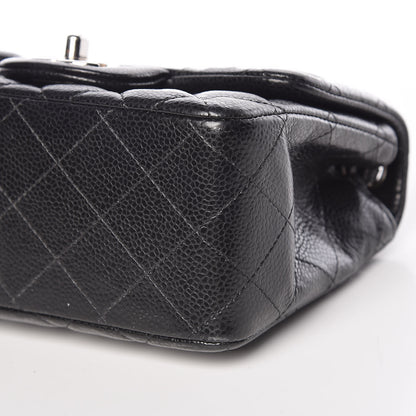 Chanel Caviar Quilted Mini Square Flap Black 10 of 16