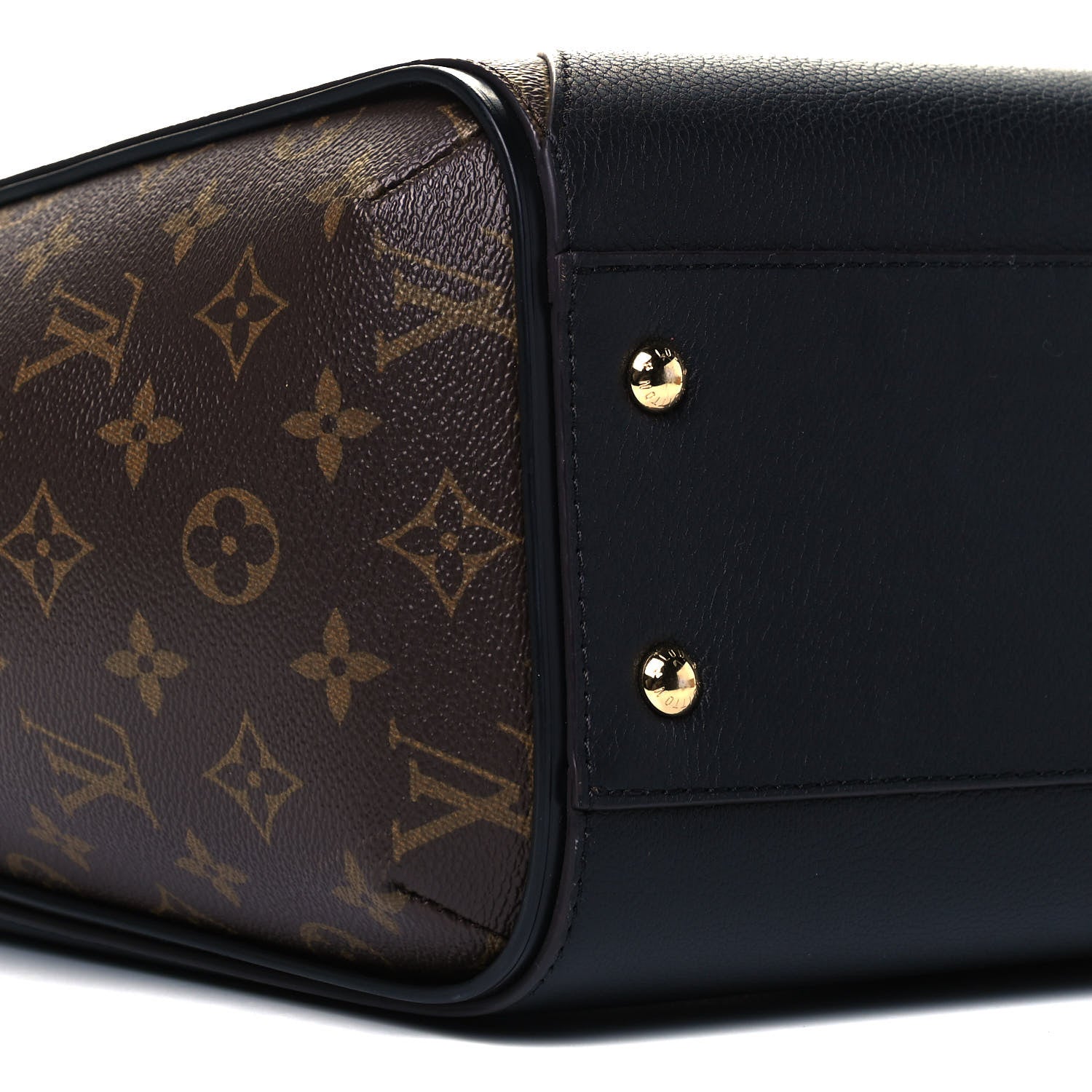 Louis Vuitton Calfskin Monogram Kimono Tote Black 8 of 9
