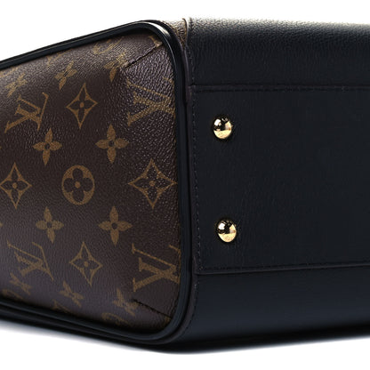Louis Vuitton Calfskin Monogram Kimono Tote Black 8 of 9