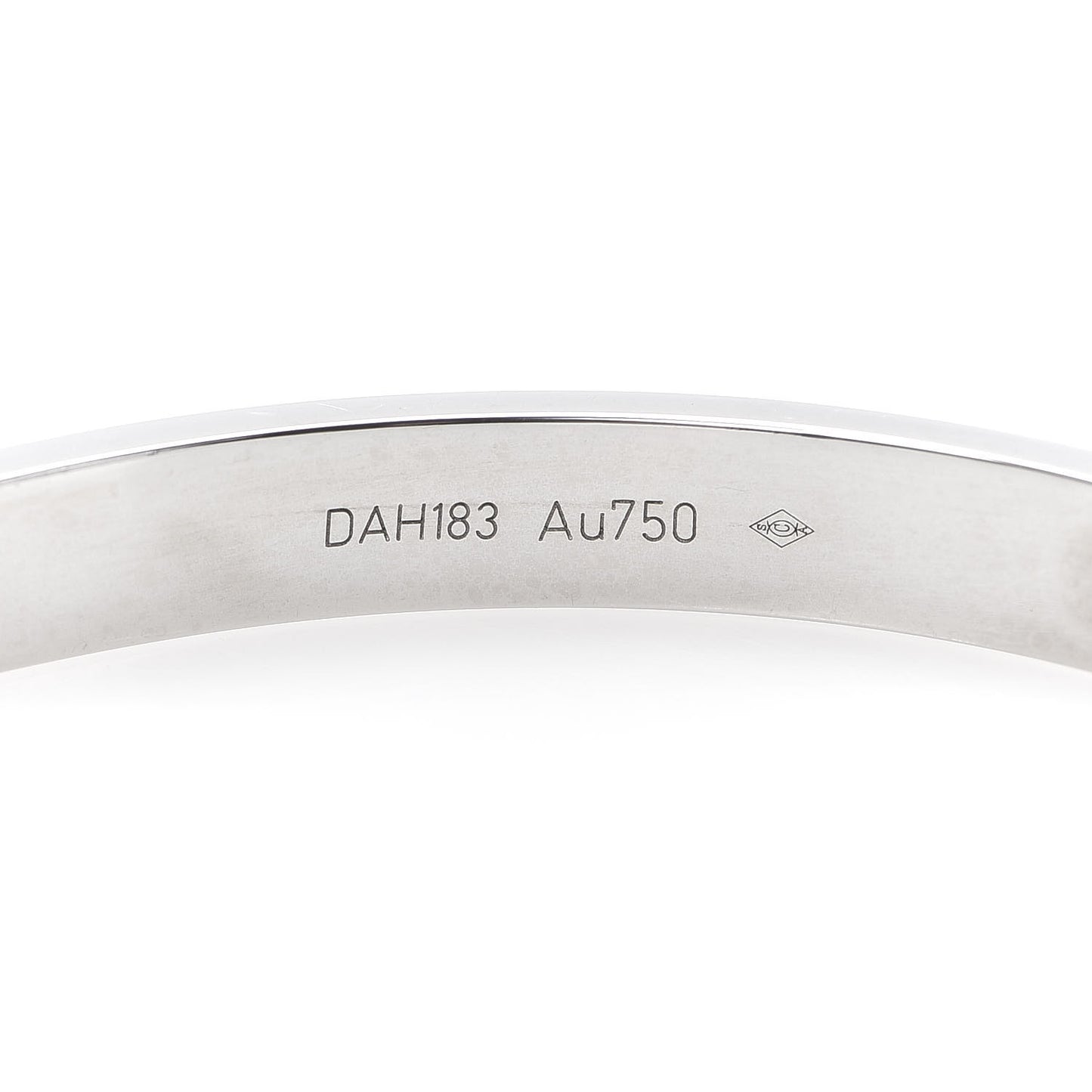 18K White Gold LOVE Bracelet 21