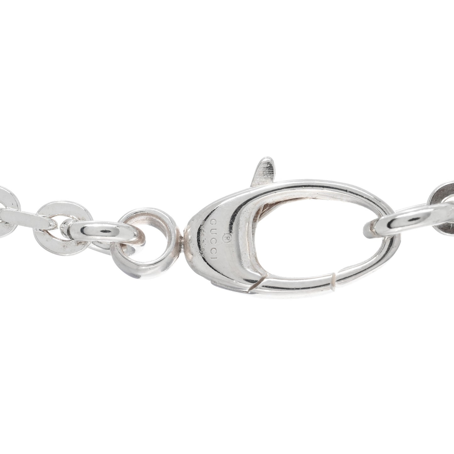 Sterling Silver Bamboo Pendant Necklace