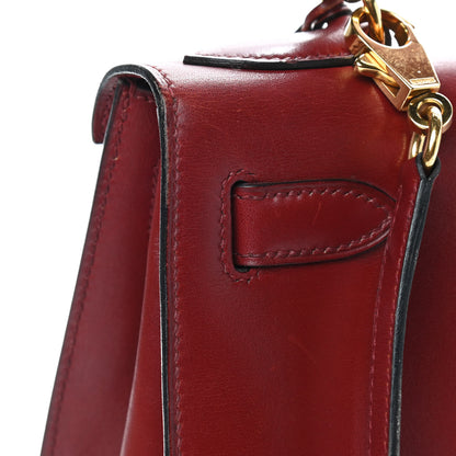 Hermes Box Kelly Sellier 28 Rouge H 22 of 30