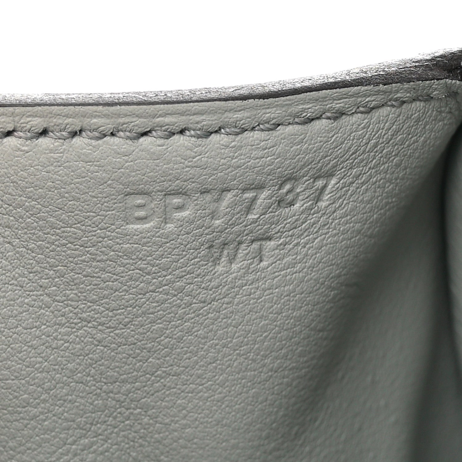 Hermes Taurillon Clemence Mini Lindy 20 Bleu Pale 7 of 10