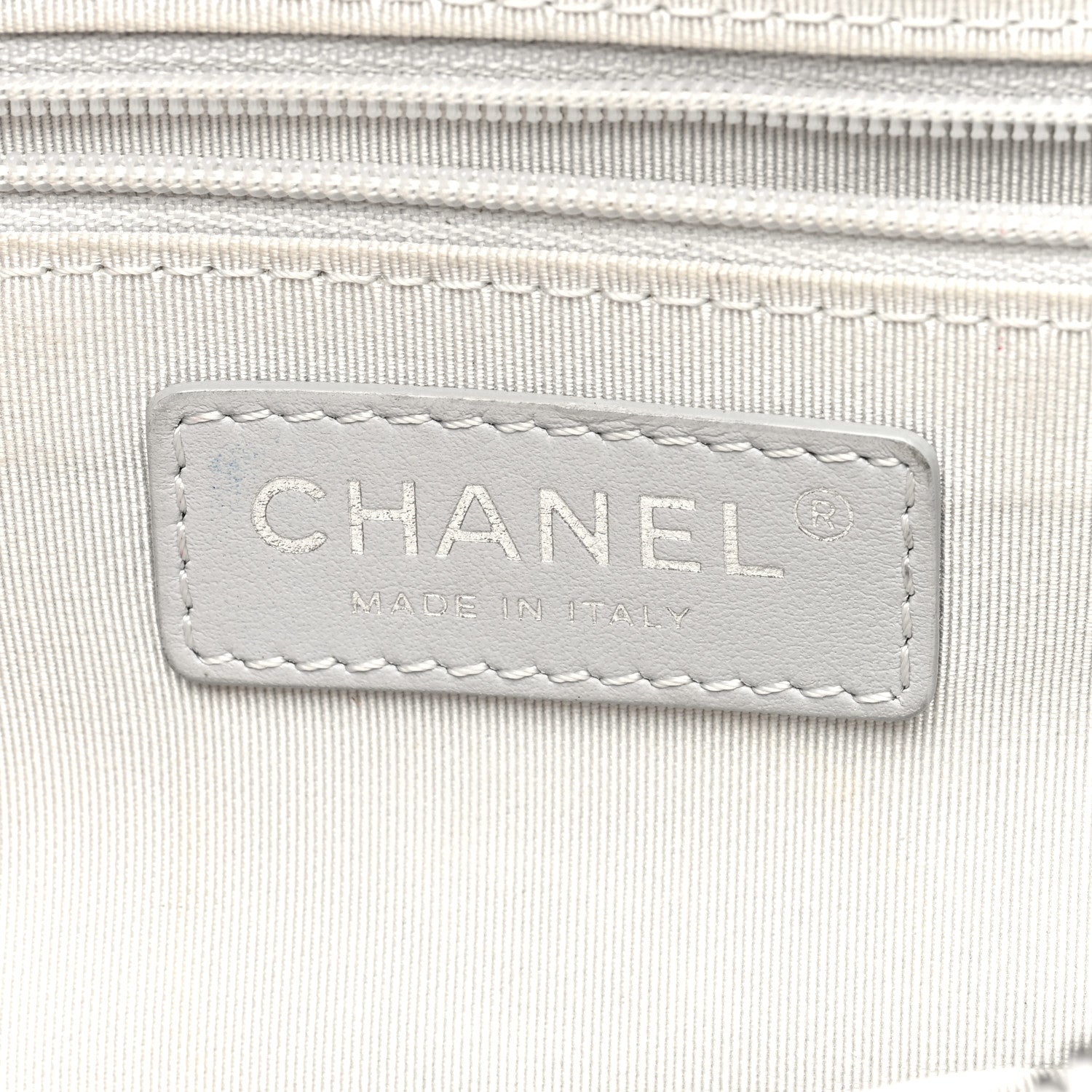 Chanel Metallic Calfskin Quilted Medium Casual Rock Flap Silver 6 of 12