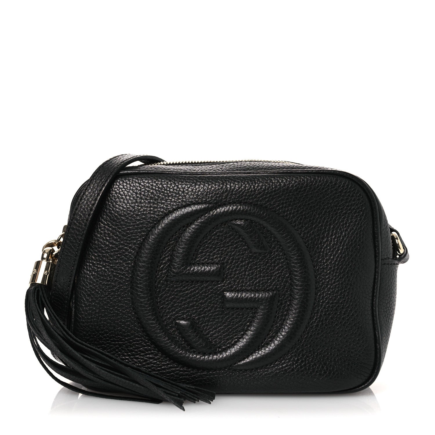 Gucci Pebbled Calfskin Small Soho Disco Bag Black 1 of 13