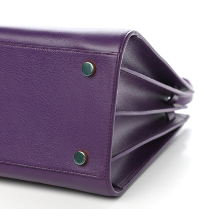 Saint Laurent Calfskin Small Sac De Jour Purple 8 of 9