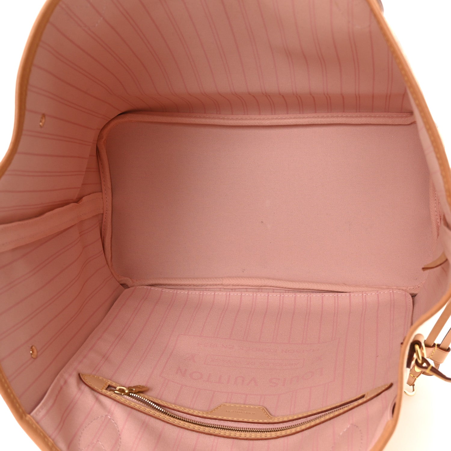 Louis Vuitton Damier Azur Neo Neverfull MM Rose Ballerine 5 of 12