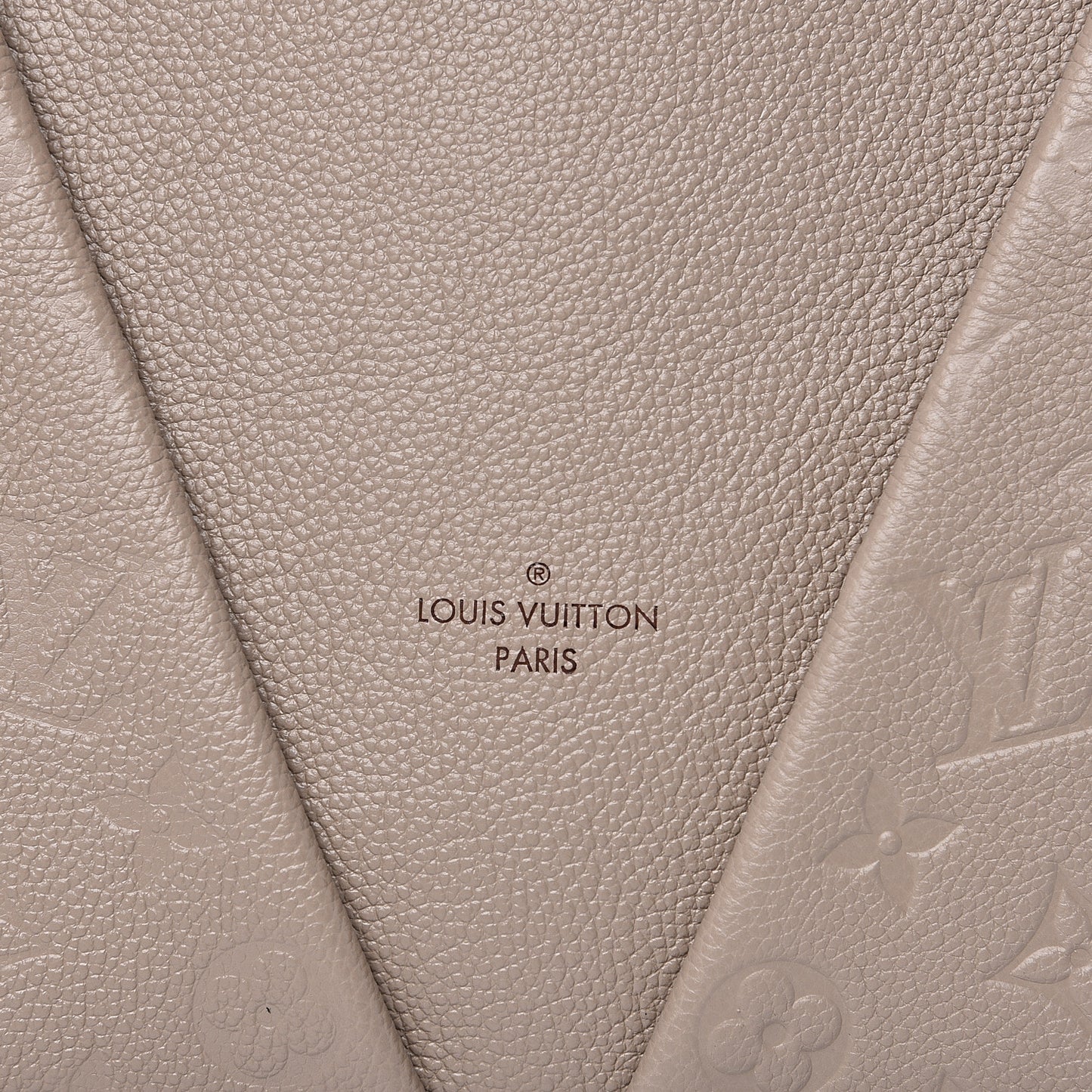 Empreinte V Tote MM Tourterelle