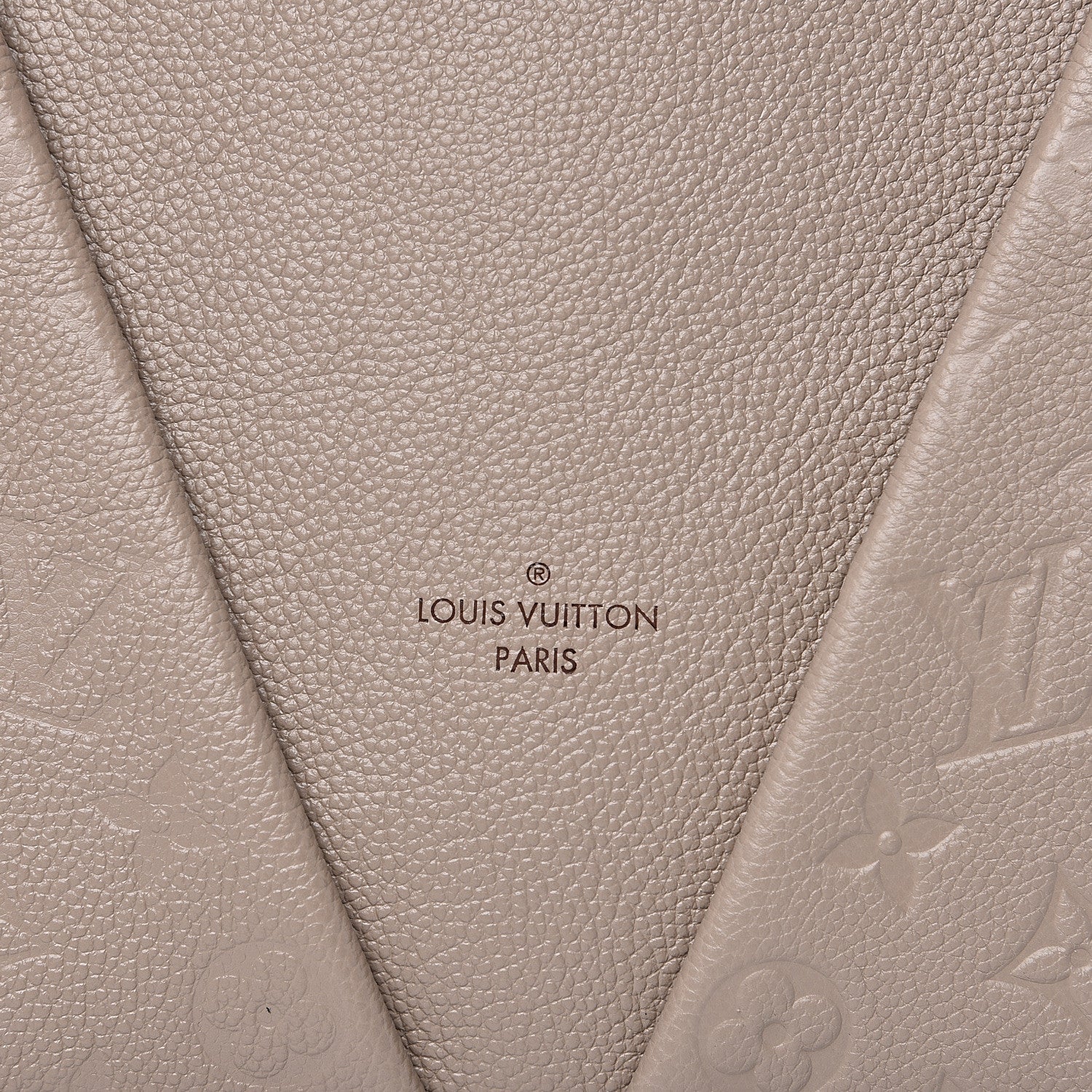 Louis Vuitton Empreinte V Tote MM Tourterelle 9 of 10