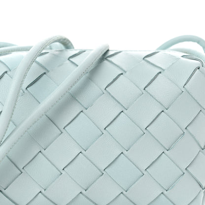 Bottega Veneta Nappa Intrecciato Candy Loop Camera Bag Teal Washed 7 of 9