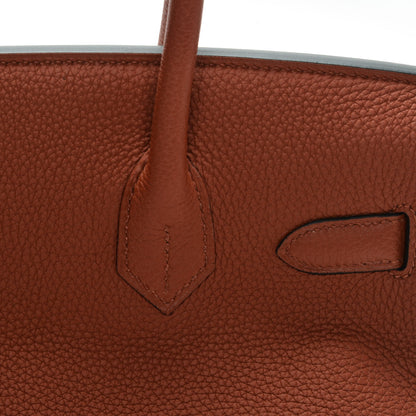 Hermes Togo Birkin 30 Cuivre 12 of 24