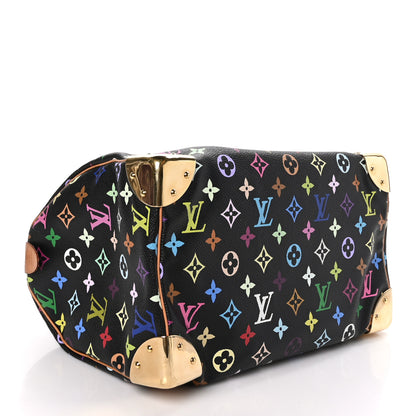 Louis Vuitton Monogram Multicolor Speedy 30 Black 4 of 12