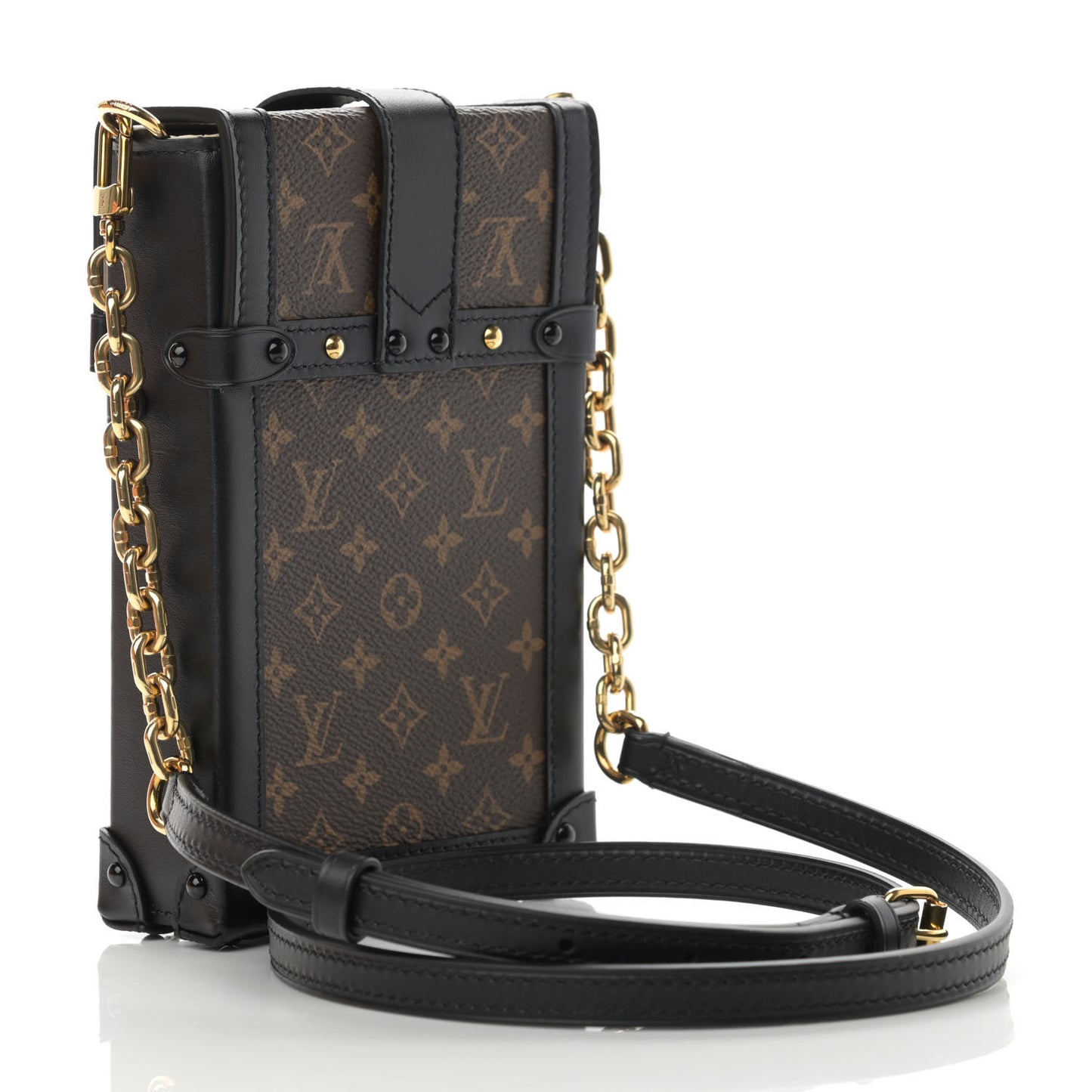 Monogram Pochette Trunk Verticale Black