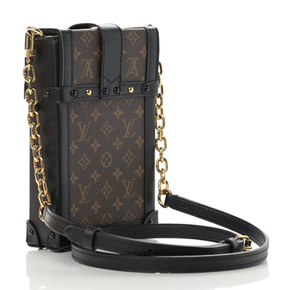 Louis Vuitton Monogram Pochette Trunk Verticale Black 3 of 13