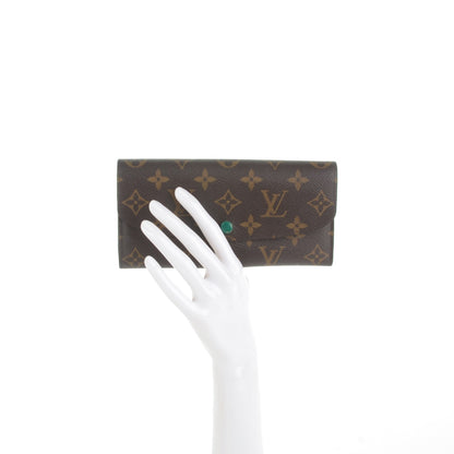 Louis Vuitton Monogram Emilie Wallet Vert 2 of 8