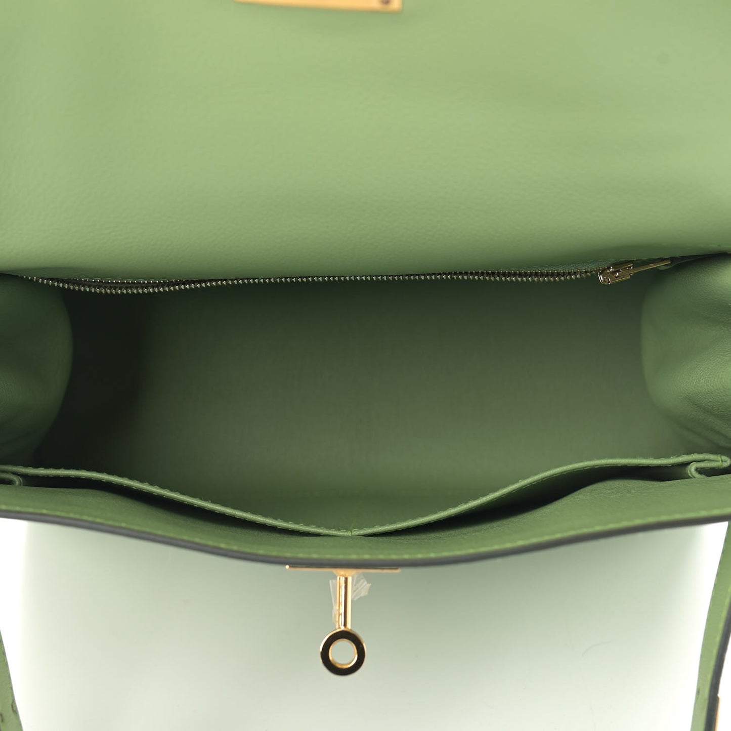 Evercolor Kelly Retourne 28 Vert Criquet