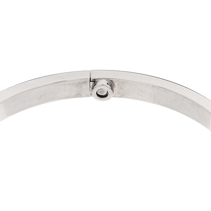 Cartier 18K White Gold Small LOVE Bracelet 16 6 of 8