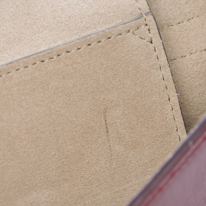 Chloe Suede Calfskin Faye Clutch Plum Purple 10 of 10