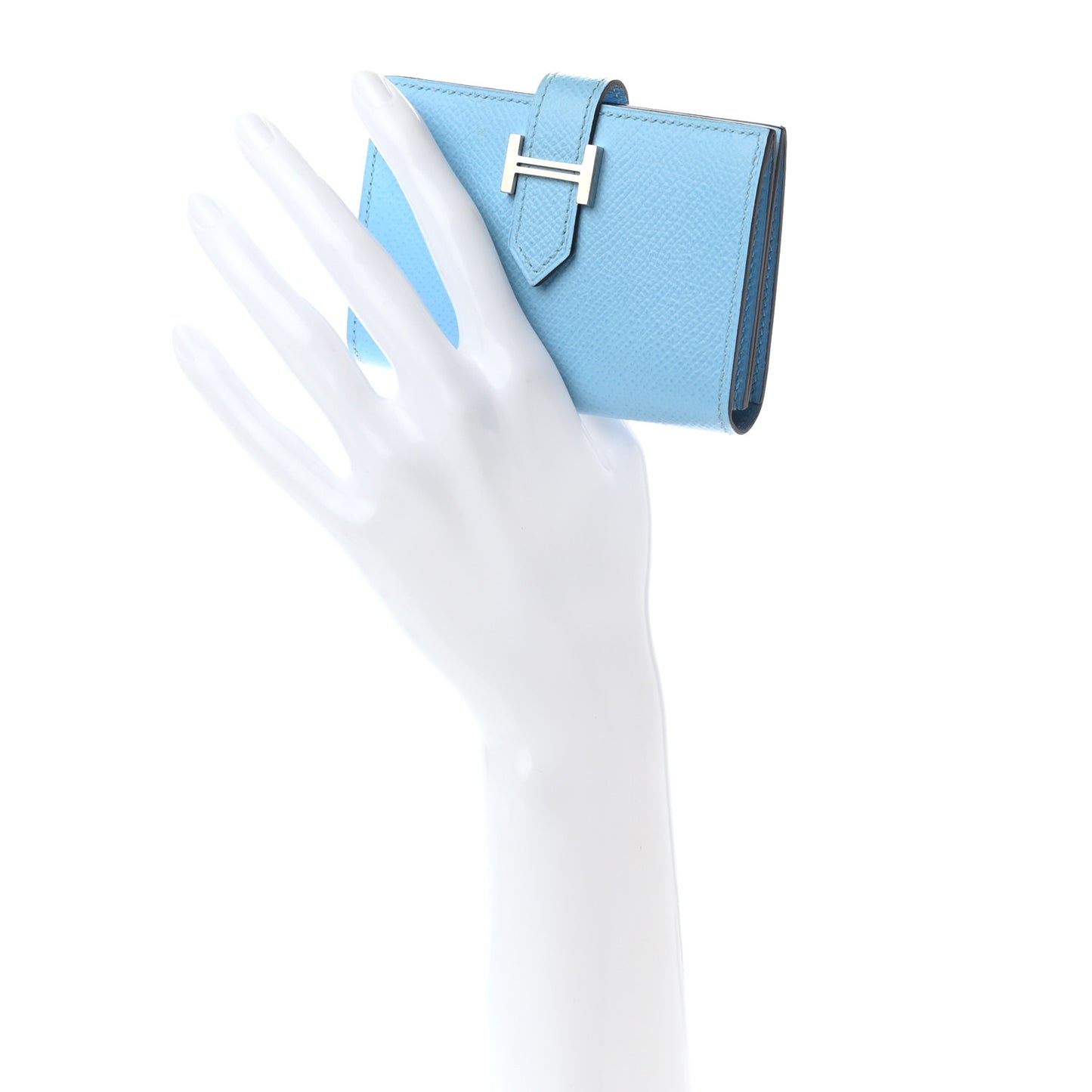 Epsom Bearn Card Holder Wallet Bleu Zephyr