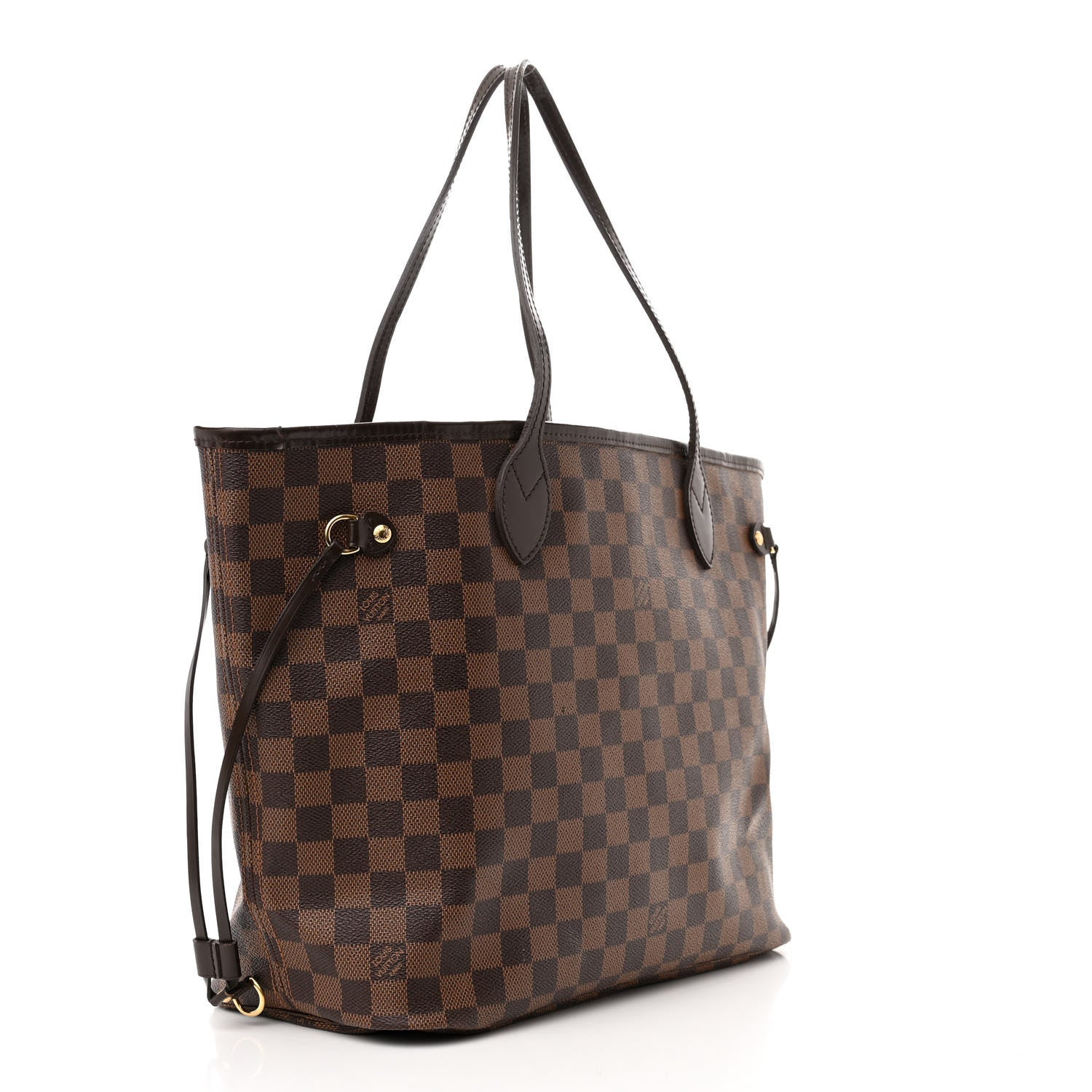 Louis Vuitton Damier Ebene Neverfull MM 3 of 10