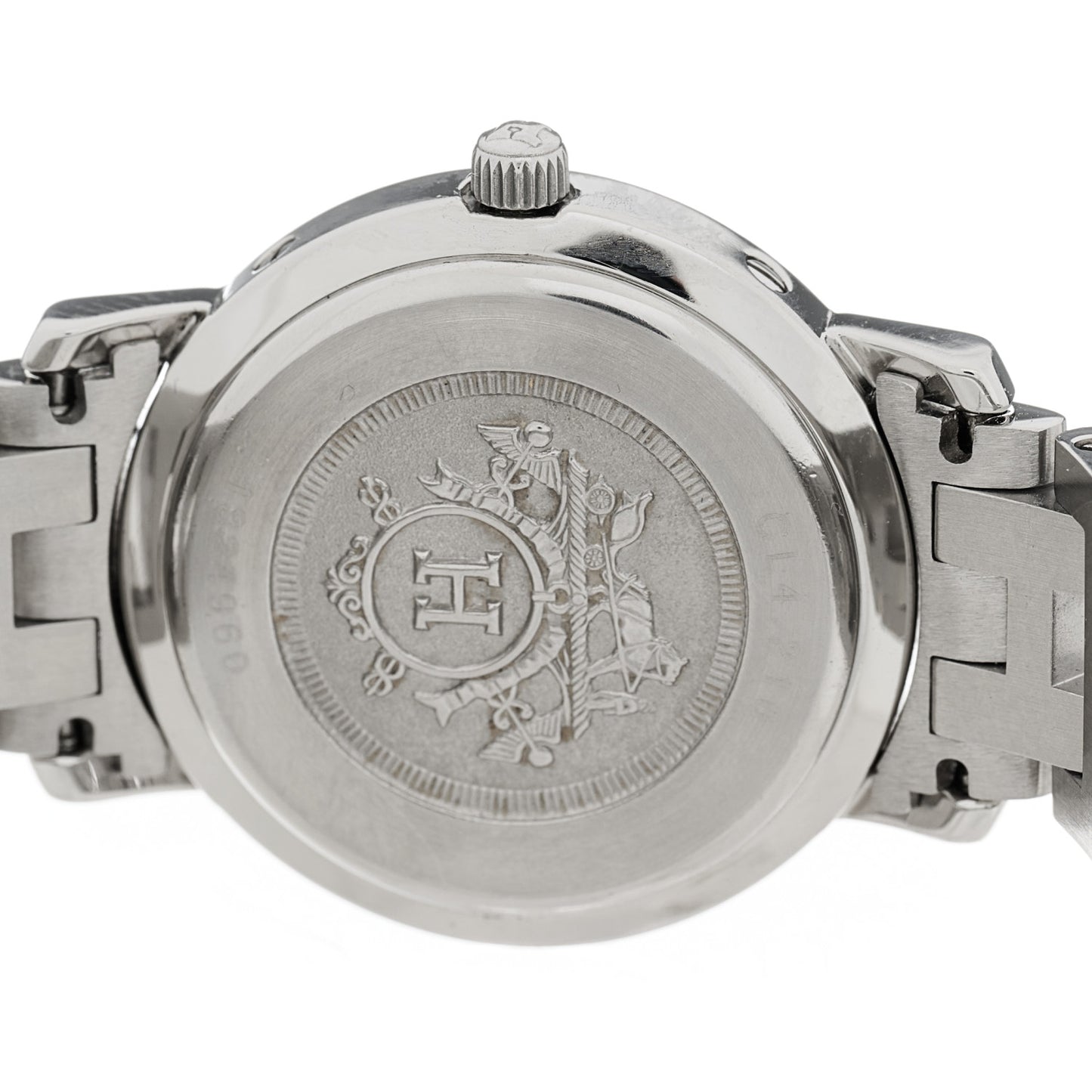 Stainless Steel 24mm Clipper Quartz Watch White