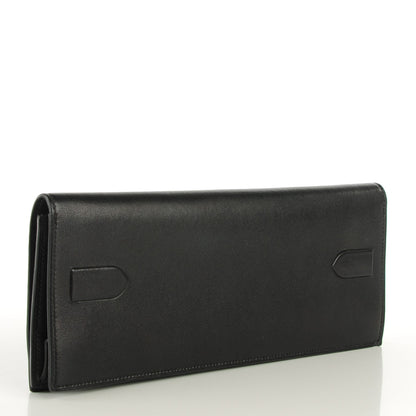 Hermes Evercalf Shadow Clutch 29 Black 3 of 7