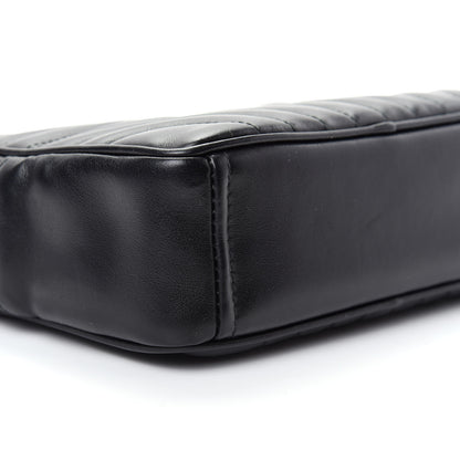 Prada Soft Calfskin Diagramme Crossbody Bag Black 6 of 9