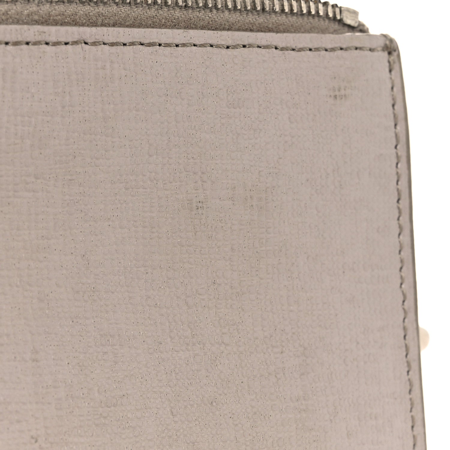 Fendi Vitello Elite Crystal Eye Monster Coin Pouch Key Case  Grigio Polvere Ribes Multicolor 8 of 10