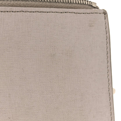 Fendi Vitello Elite Crystal Eye Monster Coin Pouch Key Case  Grigio Polvere Ribes Multicolor 8 of 10
