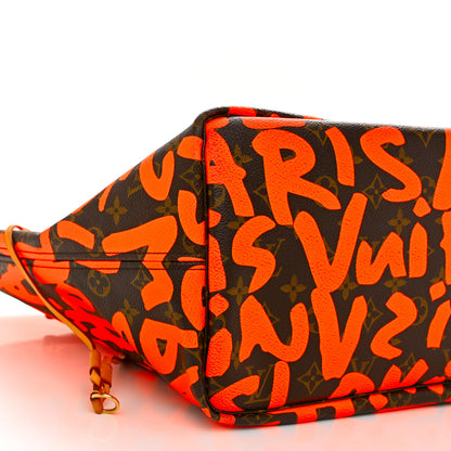 Louis Vuitton Monogram Graffiti Neverfull GM Orange 8 of 9