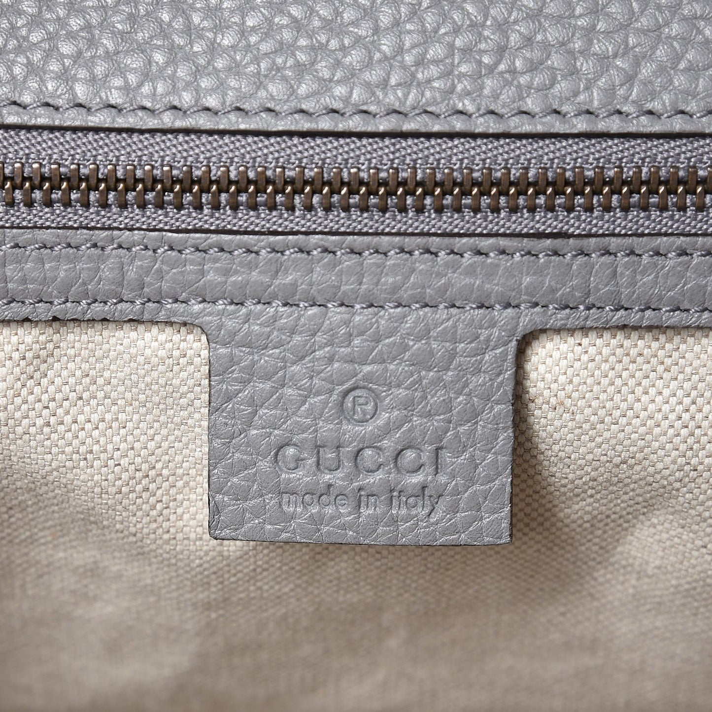 Cellarius Calfskin Small GG Marmont Top Handle Bag Deep Grey