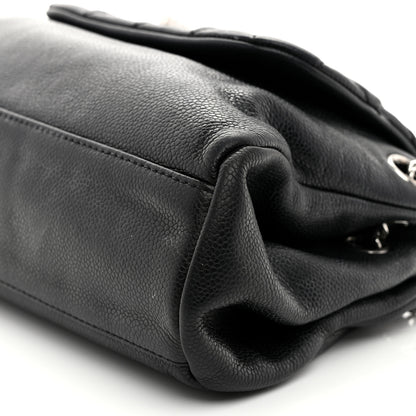 Chanel Caviar Quilted Accordion Mademoiselle Flap Black 10 of 10