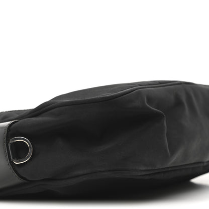 Prada Tessuto Nylon Triangle Shoulder Bag Black 9 of 13