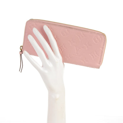 Louis Vuitton Empreinte Clemence Wallet Rose Ballerine 2 of 7