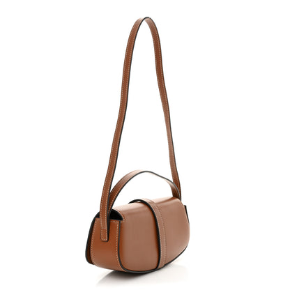 Celine Smooth Calfskin Tabou Clutch On Strap Tan 3 of 11